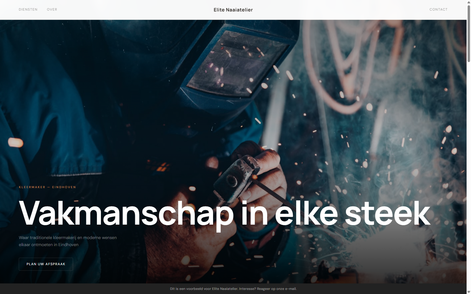 Elite Naaiatelier website